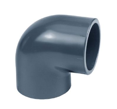 PVC WINKEL 10-12 bar 90º Grad von 10-160mm