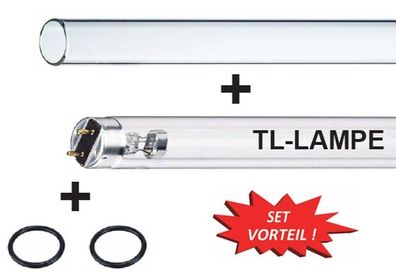 UVC TL 30 und 55 Ersatzlampe mit Quarzglas TMC