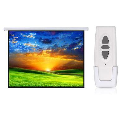 Motorleinwand 300x300 Kino HD Electric Projektionswand Maclean MC-562