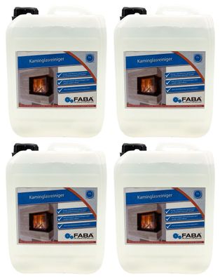 20 L Kaminglasreiniger, Konzentrat, 4 x 5 Liter
