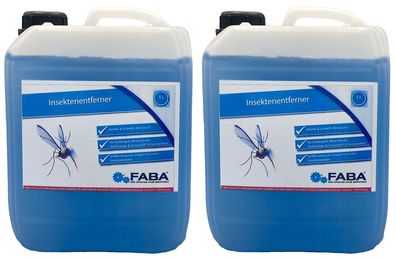 Insektenentferner 2 x 5 Liter