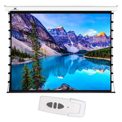 Maclean MC-993 Faltrahmenleinwand Projektionswand 120´´ Spannung + Fernbedienung