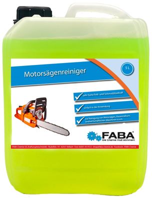 5 L Motorsägen Reiniger, Motorsägenreiniger Kettensägen Universal