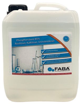 Phosphorsäure 85%, 5 L im Kanister