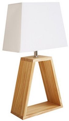 UNiLUX LED-Tischleuchte DUNE, weiß / Holz