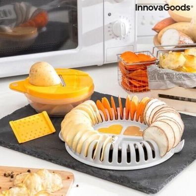Mikrowellen-Chips-Set mit Hobel und Rezepten Chipit InnovaGoods