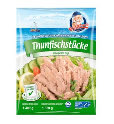 SkipJack Thunfischstücke im eigenen Saft 1.400 g