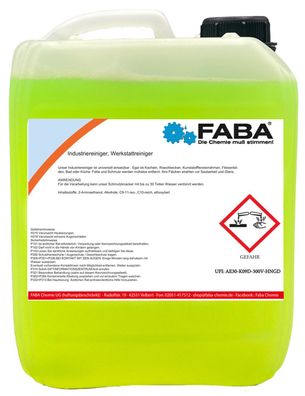 5 L Industriereiniger Autroreiniger Werkstattreiniger 5 Liter