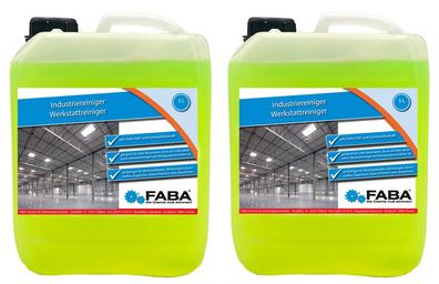 10 L Industriereiniger Autoreiniger Werkstattreiniger 2x5 Liter
