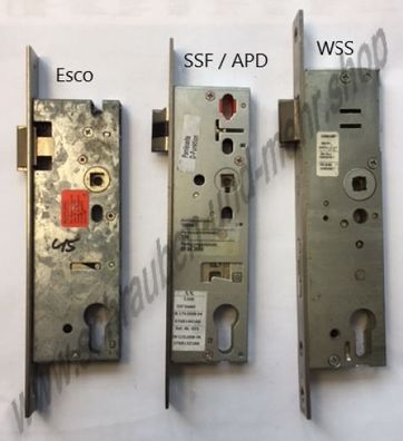 Esco SSF / APD 386B 1421 AB WSS Panikschloss B D 40 45 Dorn Stulp 24x244 270
