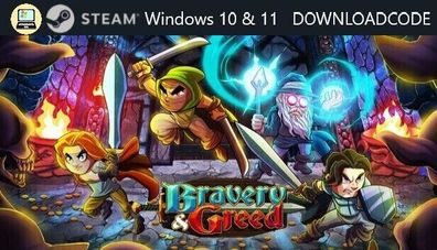 NEU PC Computer Spiel Bravery and Greed für Windows 10 11 STEAM Download Code