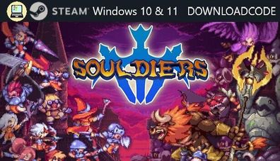 NEU PC Computer Spiel Souldiers für Windows 10 11 STEAM Download Code Game Key