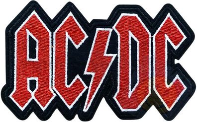 AC/DC Patch - Vintage Bügelbild 11,3 × 5 cm für Jacken