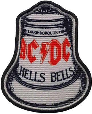 AC/DC Patch - Hells Bells Glocke 7 × 8 cm