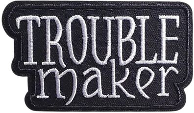 Trouble Maker Patch - 10,2 × 5,2 cm Aufnäher