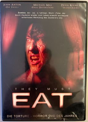 DVD-They Must EAT-Michael Mili, Doug Kolbicz-FSK18
