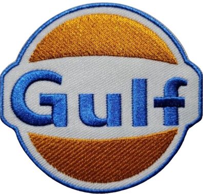 Gulf Patch - Racing Logo 8 × 7,5cm