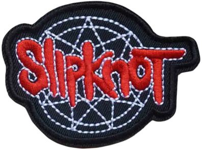 Slipknot Patch - Bandlogo 9,2 × 5,7