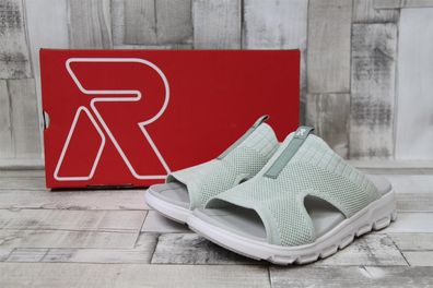 Rieker Damen Pantolette mintgrün