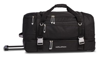 Worldpack Rollenreisetasche * schwarz