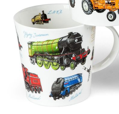 DUNOON Becher Cairngorm Motiv Classic Connection – TRAINS