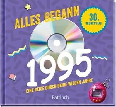 Alles begann 1995: Eine Reise durch deine wilden Jahre | Jahrgangsbuch zum 30. Geburt