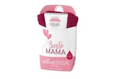 la Vida Wellness-Dusche Geschenkset Duschgel+Baumwoll-Handtuch für Mama + Papa (Beste