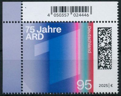 BRD BUND 2025 Nr 3911 postfrisch ECKE-OLI Sbdfdca