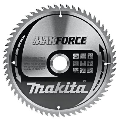 Makita Kreissägeblatt, Makforce 235 x 30 mm • 60 Zähne