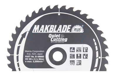 Makita Kreissägeblatt, Makblade PLUS 305 x 30 mm • 40 Zähne