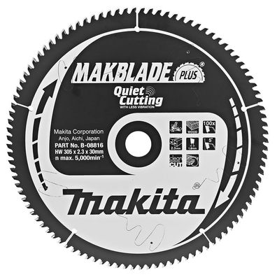Makita Kreissägeblatt, Makblade PLUS 305 x 30 mm • 100 Zähne