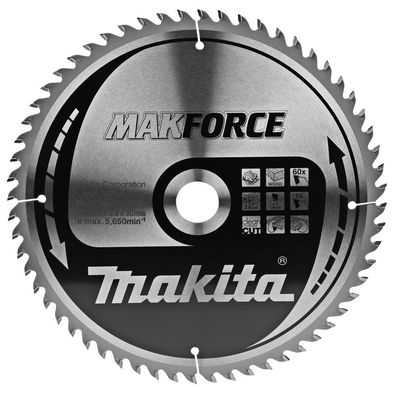 Makita Kreissägeblatt, Makforce 270 x 30 mm • 60 Zähne