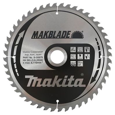 Makita Kreissägeblatt, Makblade 250 x 30 mm, 40 Zähne