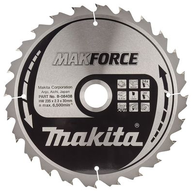 Makita Kreissägeblatt, Makforce 235 x 30 mm • 24 Zähne