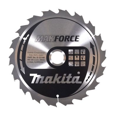 Makita Kreissägeblatt Makforce 235 x 30 mm • 18 Zähne • Holz