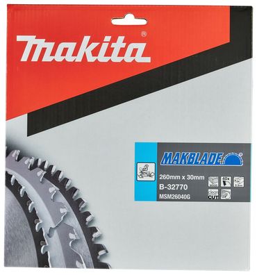 Makita Makblade Sägeblatt 260x30x40Z