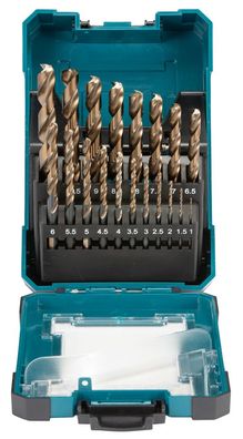 Makita 19-tlg. M-Force Bohrerset M-Force • Metall • 19 teilig • 1 - 10 mm