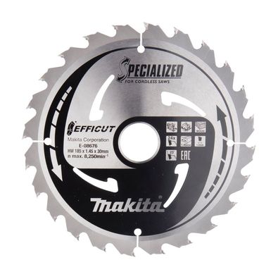Makita Efficut Handkreissägeblatt 185 x 30 mm • 24 Zähne