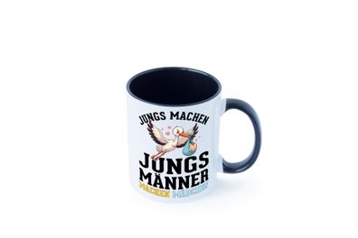 Männer machen Mädchen | Schwangerschaft | verkündung Tasse - Geschenk