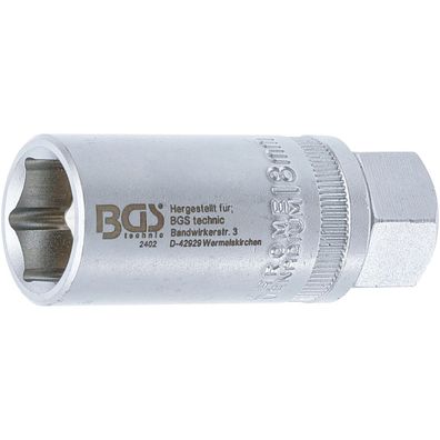 Zündkerzenschlüssel SW 18 mm, Antrieb 12,5 mm (1/2"), Zundkerzen Steckschlüssel
