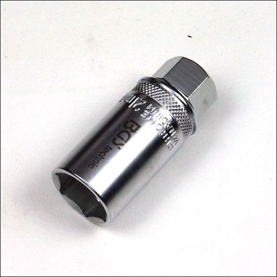 Zündkerzenschlüssel SW 21 mm, Antrieb 12,5 mm (1/2"), Zundkerzen Steckschlüssel