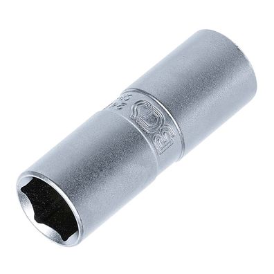 Zündkerzenschlüssel, Sechskant, SW 16 mm, mit Haltegummi, Antrieb 12,5 mm (1/2")