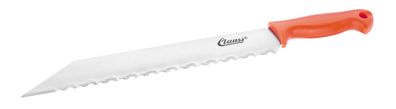 Foam Knife with orange handle and polyester sheath, 13,5"