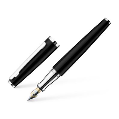 Otto Hutt Füller design 06 schwarz glanz