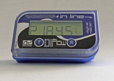 Turbinen Zählwerk für AdBlue® mit digitaler LCD Anzeige