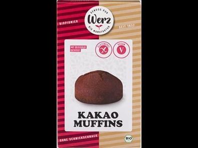 Naturkornmühle Werz 6x Kakao Muffins, glutenfrei 125g