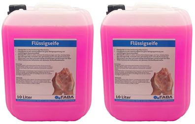 20 L Flüssigseife, Handseife, Seife, Seife für Seifenspender 2 x 10 L