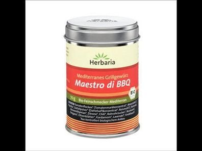 Herbaria 3x Maestro di BBQ bio M-Dose 70g