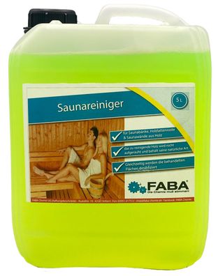 5 L Saunareiniger Konzentrat materialschonend
