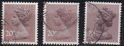 England GREAT Britain [1980] MiNr 0828 Ay A C ( O/used ) [03] Machin 3 Typen